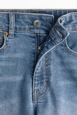 Short en denim Skinny High - Bleu denim — photo 1