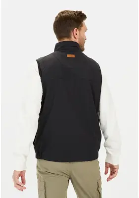 CAMEL ACTIVE GILET MULTIPOCHES Marine — photo 4