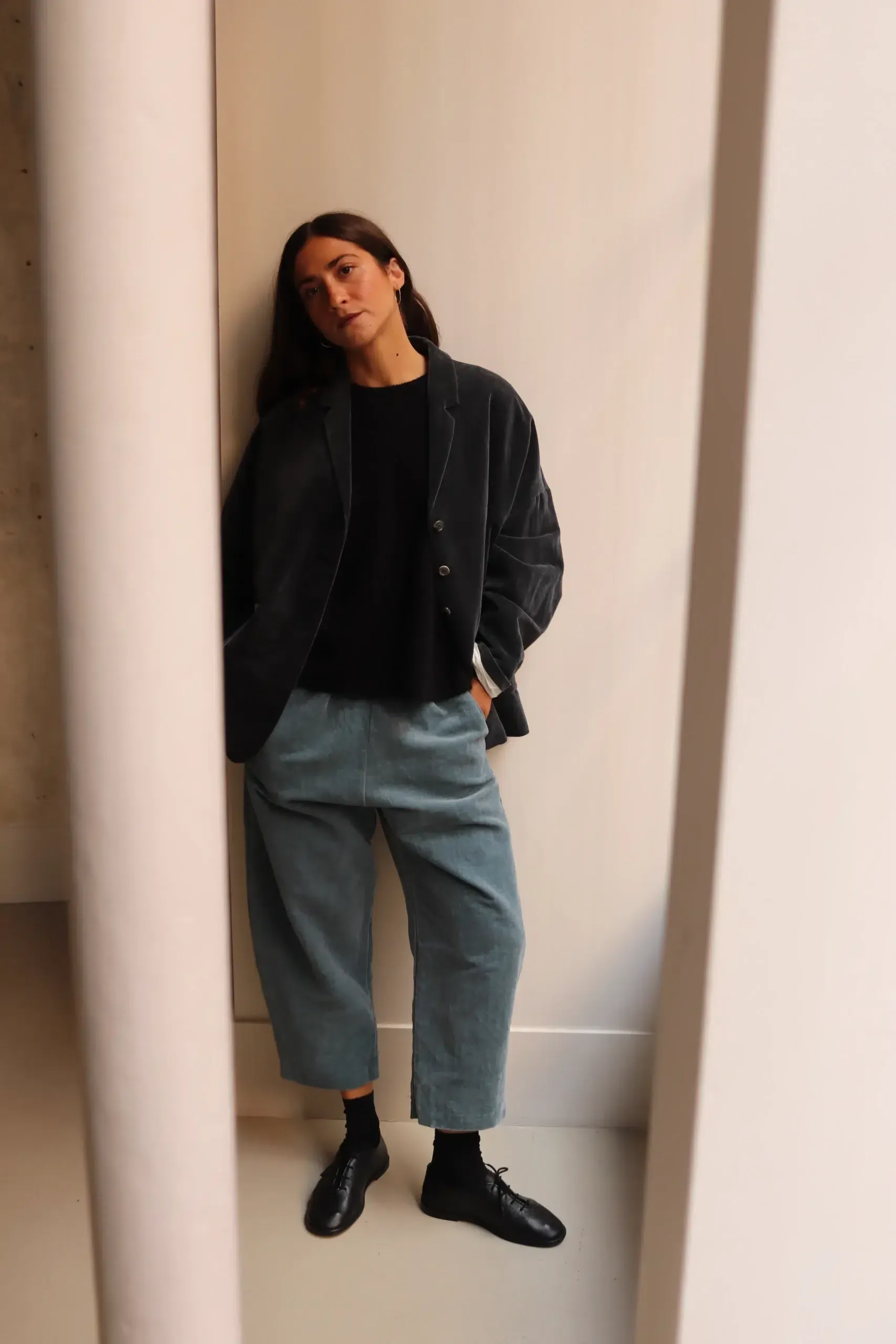 ApuntoB – Trousers P540/TS984 – Dark Turquoise