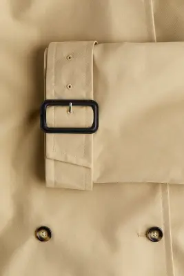 Trench-coat trapèze - Beige — photo 1