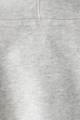 Hoodie court - Gris clair chiné — photo 5