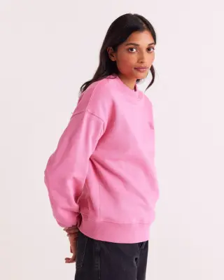 Sweat-shirt Virgile rose vif — photo 4