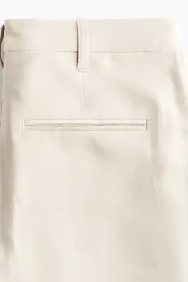 Pantalon chic avec jambes barrel - Beige clair — photo 5