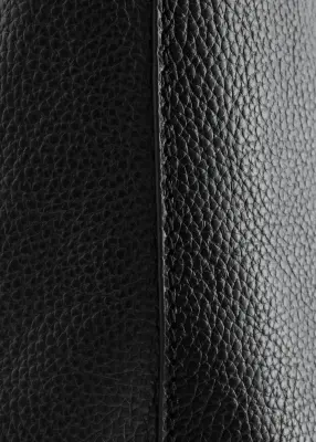 Sac cabas classique en cuir - Noir — photo 3