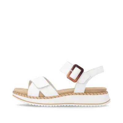 Sandales à Brides Remonte D3J52-80 Blanches - Confort Lite n Soft Grande Pointure Femme — photo 2