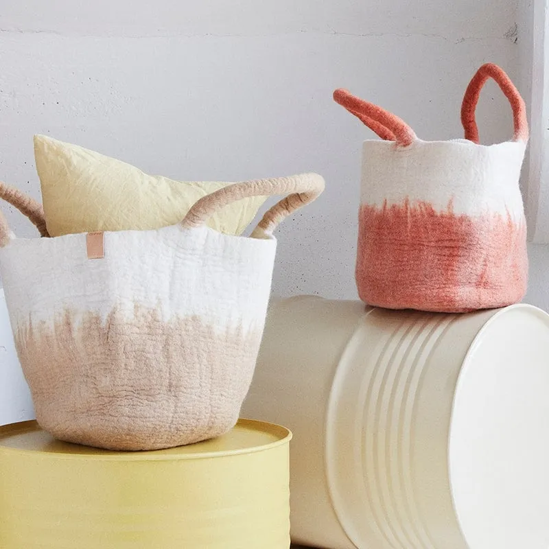 Panier en laine (au choix) – Aveva