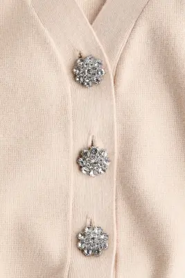 Gilet en maille - Beige clair — photo 3