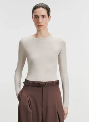 T-shirt en viscose et élasthanne — photo 2