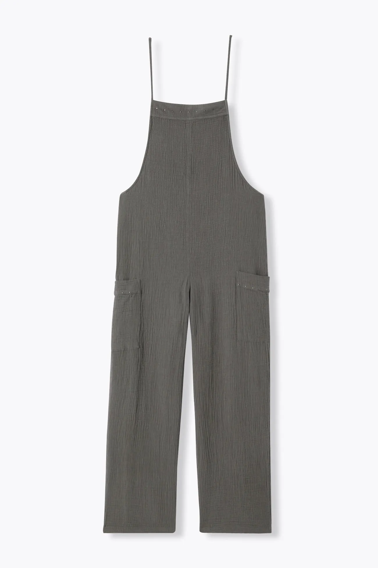 Salopette gaze de coton Femme