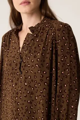 Robe Solene Leo Kaki — photo 2