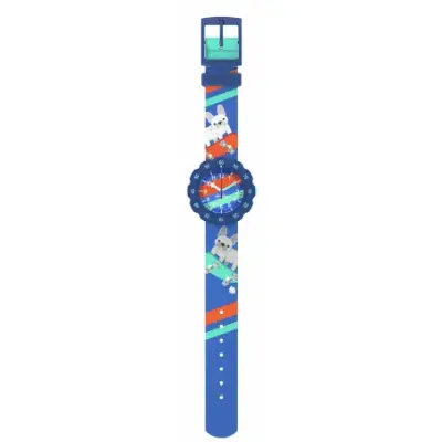 Montre enfant Flik Flak FPSP075 - SKATING FRENCHIE — photo 3