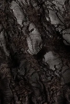 Body string en dentelle - Marron foncé — photo 3