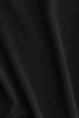 Top asymétrique à effet drapé - Noir — photo 3