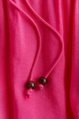 Robe à étages avec bretelles fines - Rose — photo 5