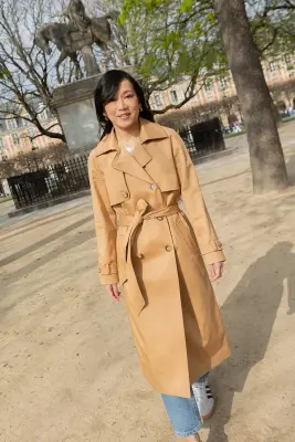Trench Anna - camel — photo 3