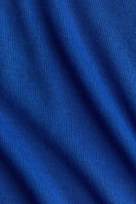 Top ajusté à manches longues - Bleu vif — photo 5