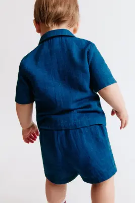 Ensemble 2 pièces - Bleu denim foncé — photo 1