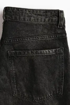 Baggy Low Waist Jeans - Gris denim foncé — photo 4