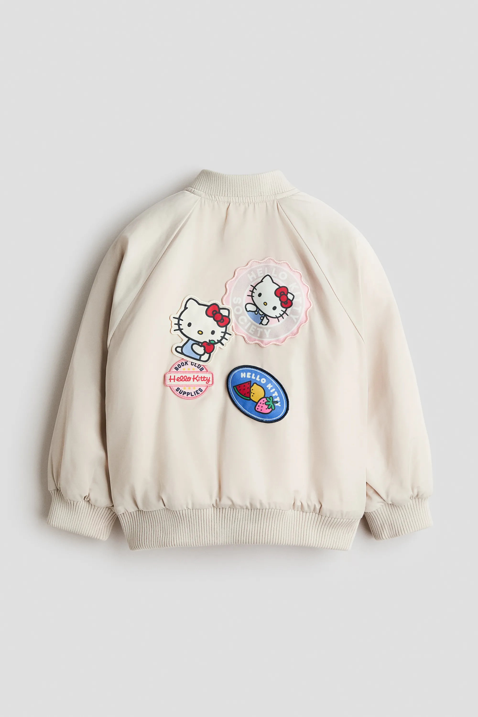 Teddy avec écussons matelassés - Beige clair/Sanrio