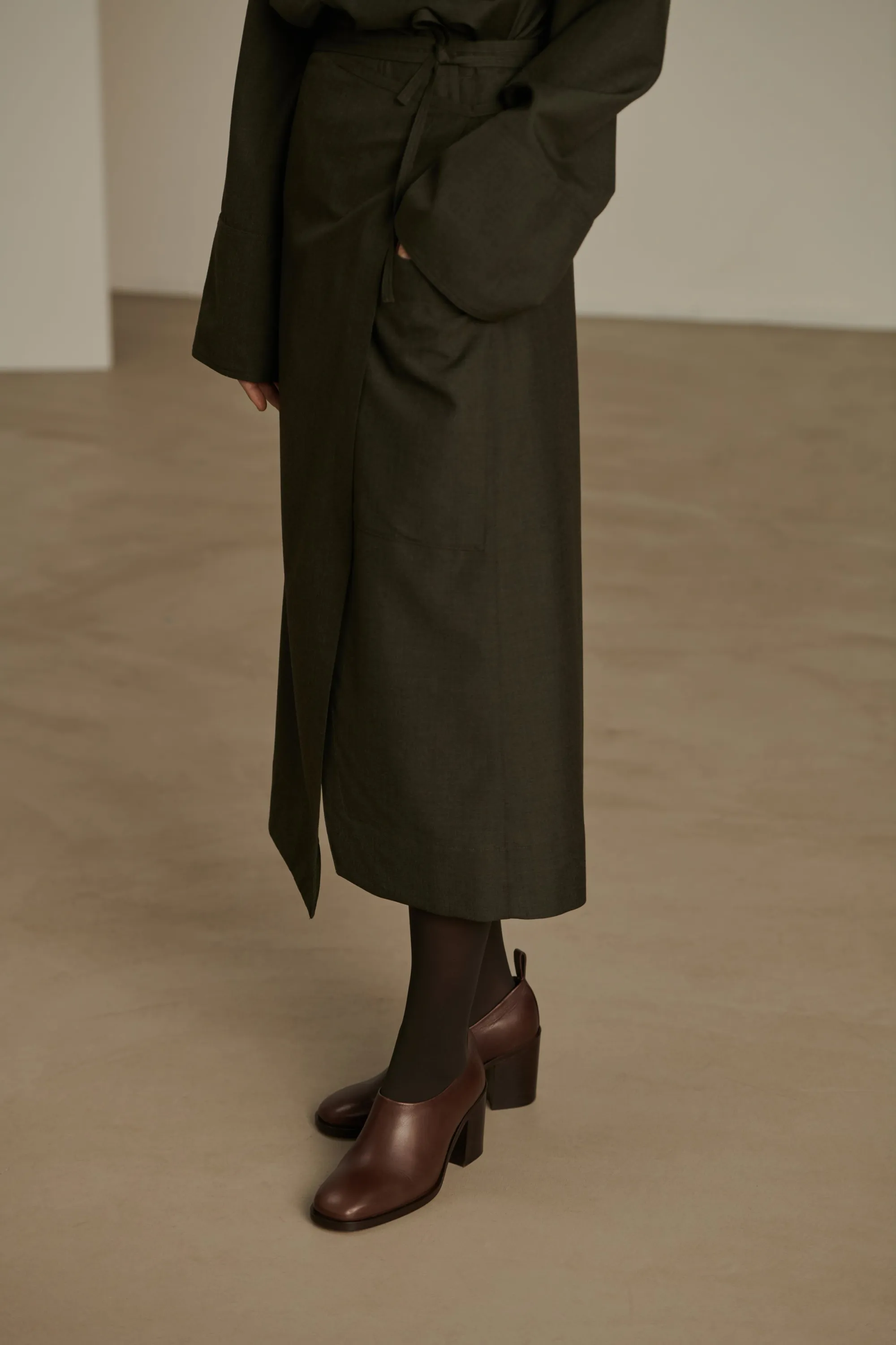 JUPE CONSTANCE KAKI