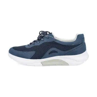 Baskets Gabor 66.923.26 Bleu Marine - Nubuck Lacets Rollingsoft Grande Pointure Femme — photo 2