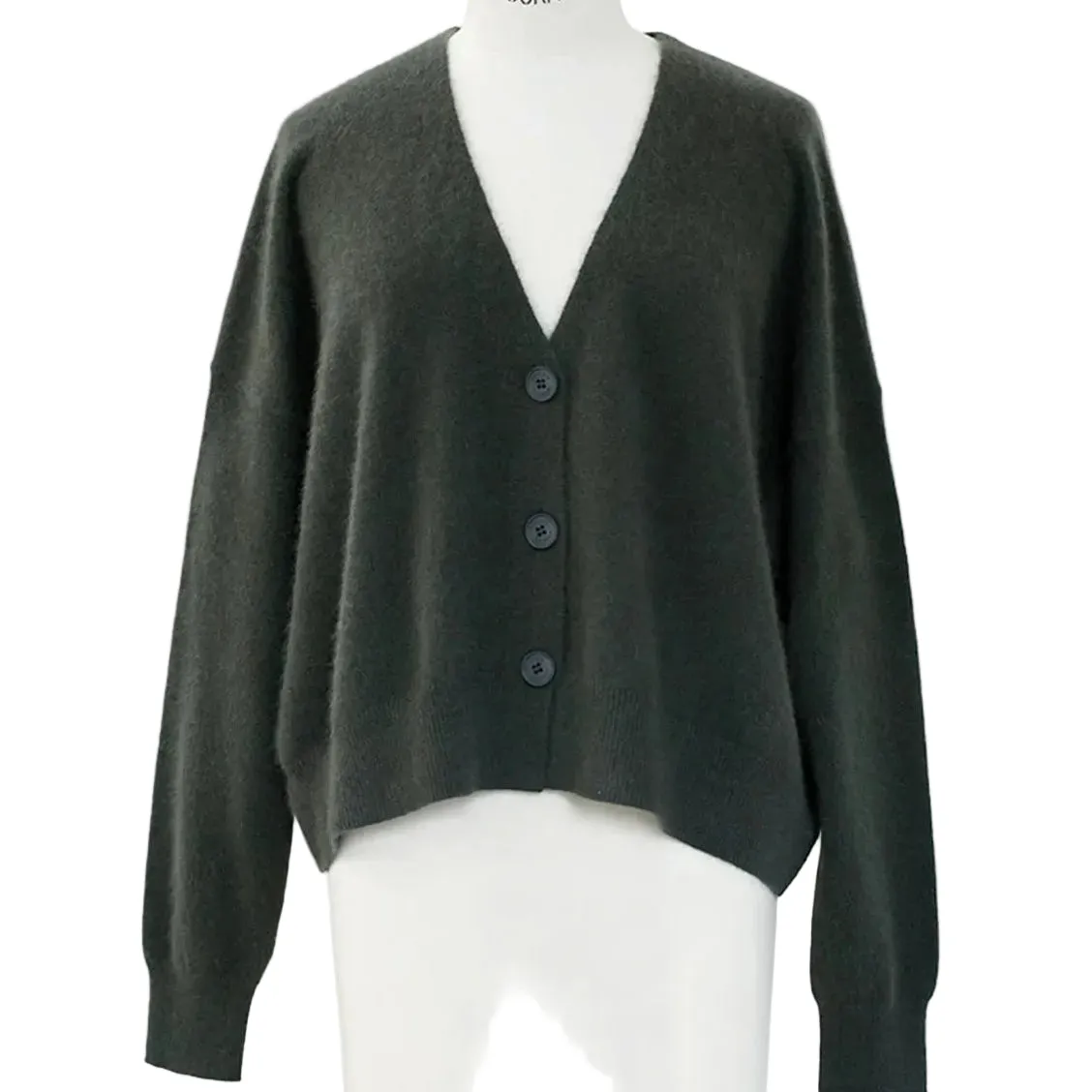 Cardigan coloris khaki ref CT 26110 - CT PLAGE