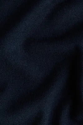 Pull en laine - Bleu marine — photo 3