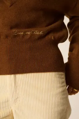 Pull Armelle Chamois — photo 4
