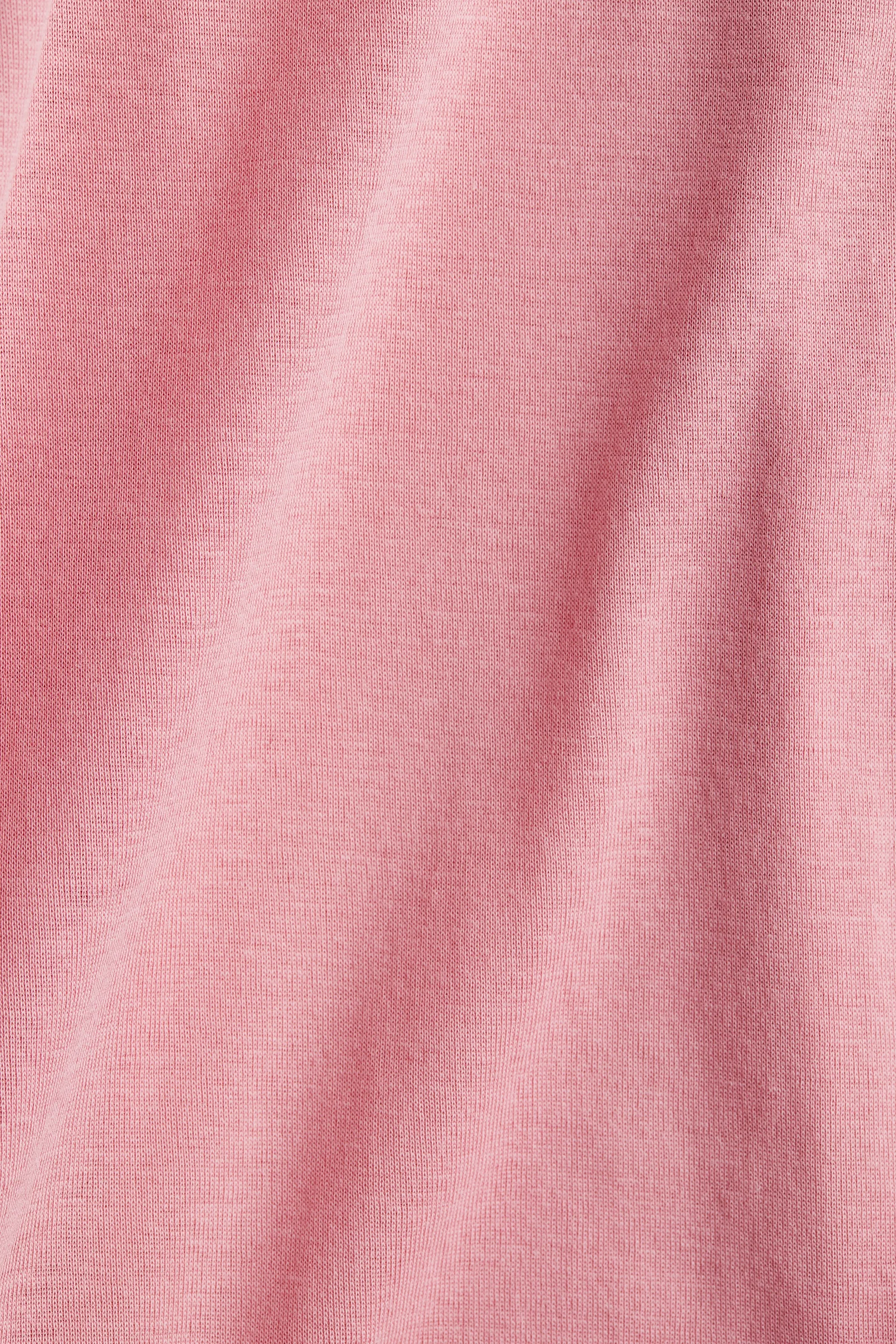 T-shirt en coton pima - Rose