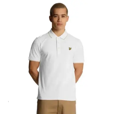 LYLE & SCOTT POLO Blanc — photo 1
