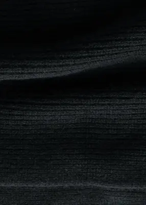 Écharpe tricotée en cachemire - Noir — photo 1