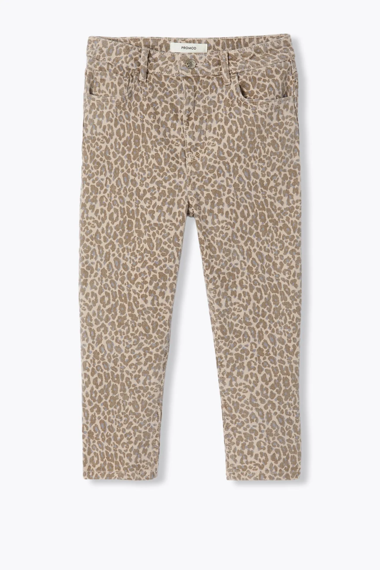 Pantalon Capri léopard Femme