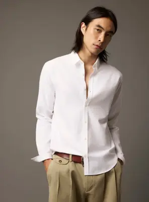 Chemise College White — photo 4
