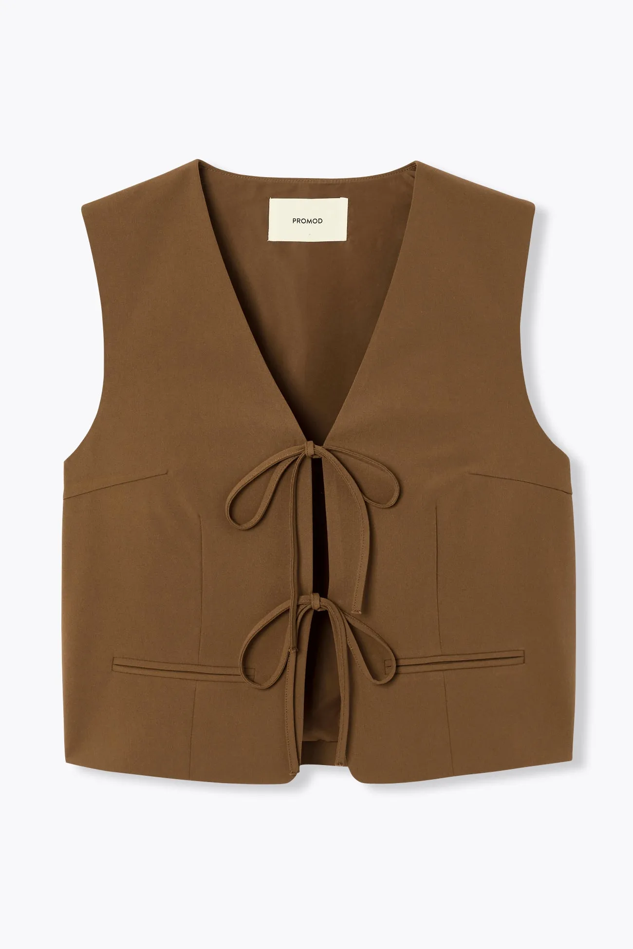 Veston uni à nouer Femme