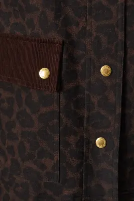 Manteau Yolanda Leopard — photo 5