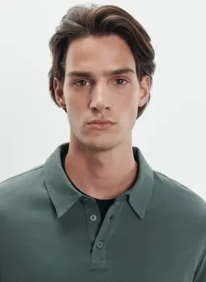 Polo en coton organique — photo 3