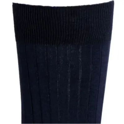 Chaussettes fil d’Ecosse Marine — photo 5