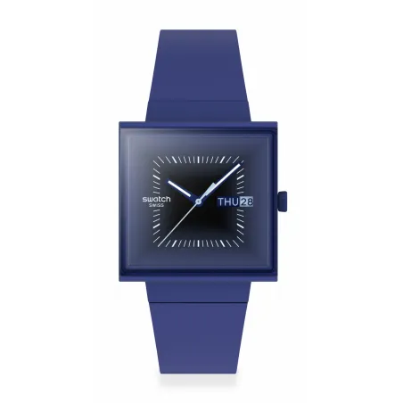 Montre Swatch What If SO34N700 - SQUARELY BLACKLIGHT