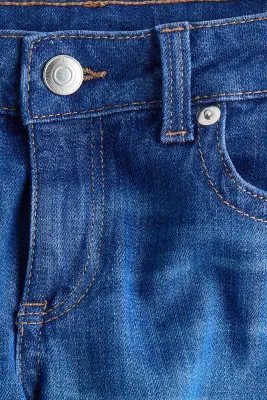 Flared Low Jeans - Bleu denim — photo 5