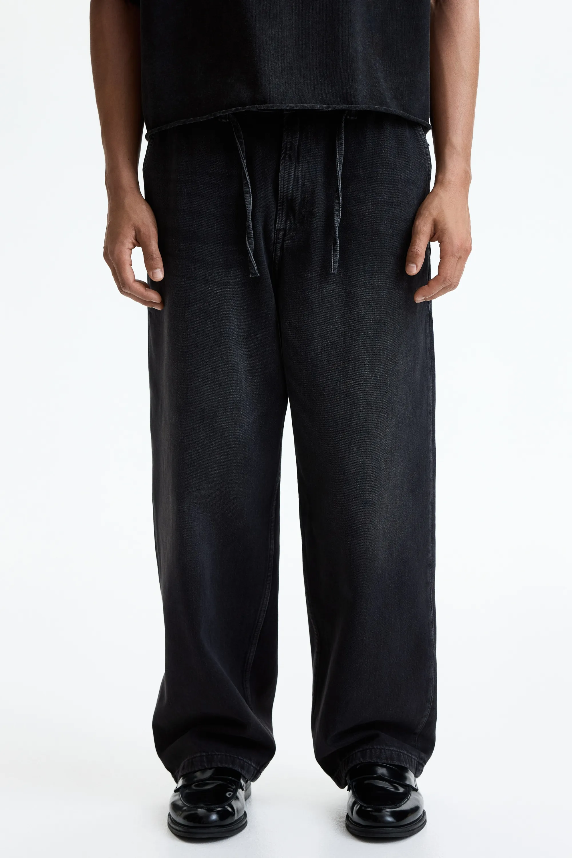 Baggy Jeans - Noir denim