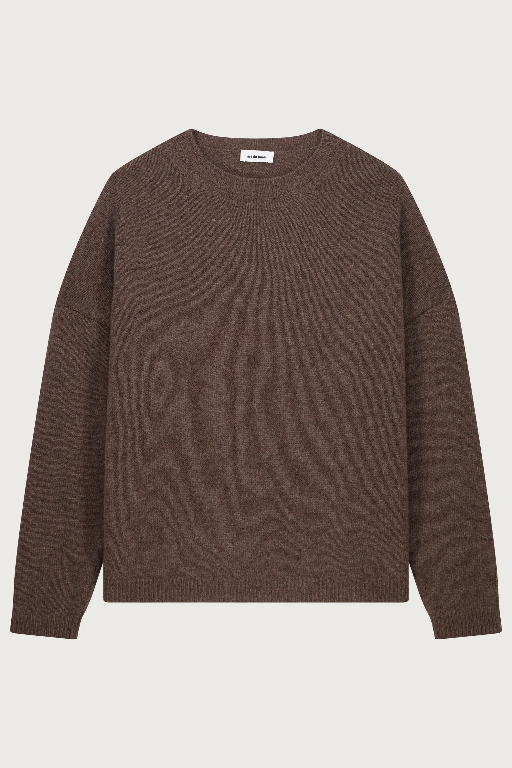 PULL COL ROND LAINE MÉRINOS