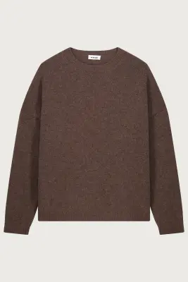 PULL COL ROND LAINE MÉRINOS — photo 1