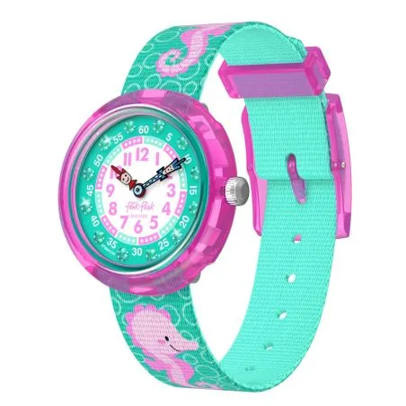 Montre enfant Flik Flak FBNP256 - BUBBLY SEAHORSE
