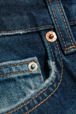 Andromeda jean baggy ample taille basse - Lightning Blue - Bleu moyen — photo 3