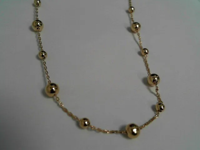 Chaine p/or boules 922169-45