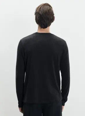 T-shirt en coton et cachemire — photo 2