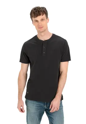 CAMEL ACTIVE TEE SHIRT BOUTON Anthracite — photo 2