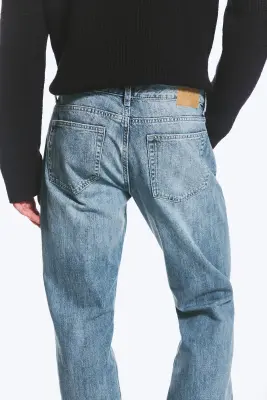 Jean bootcut standard taille basse Sky - Captain Blue – Bleu clair — photo 3