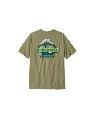 M's Great Waves Responsibili-Tee Gumtree Green — photo 2