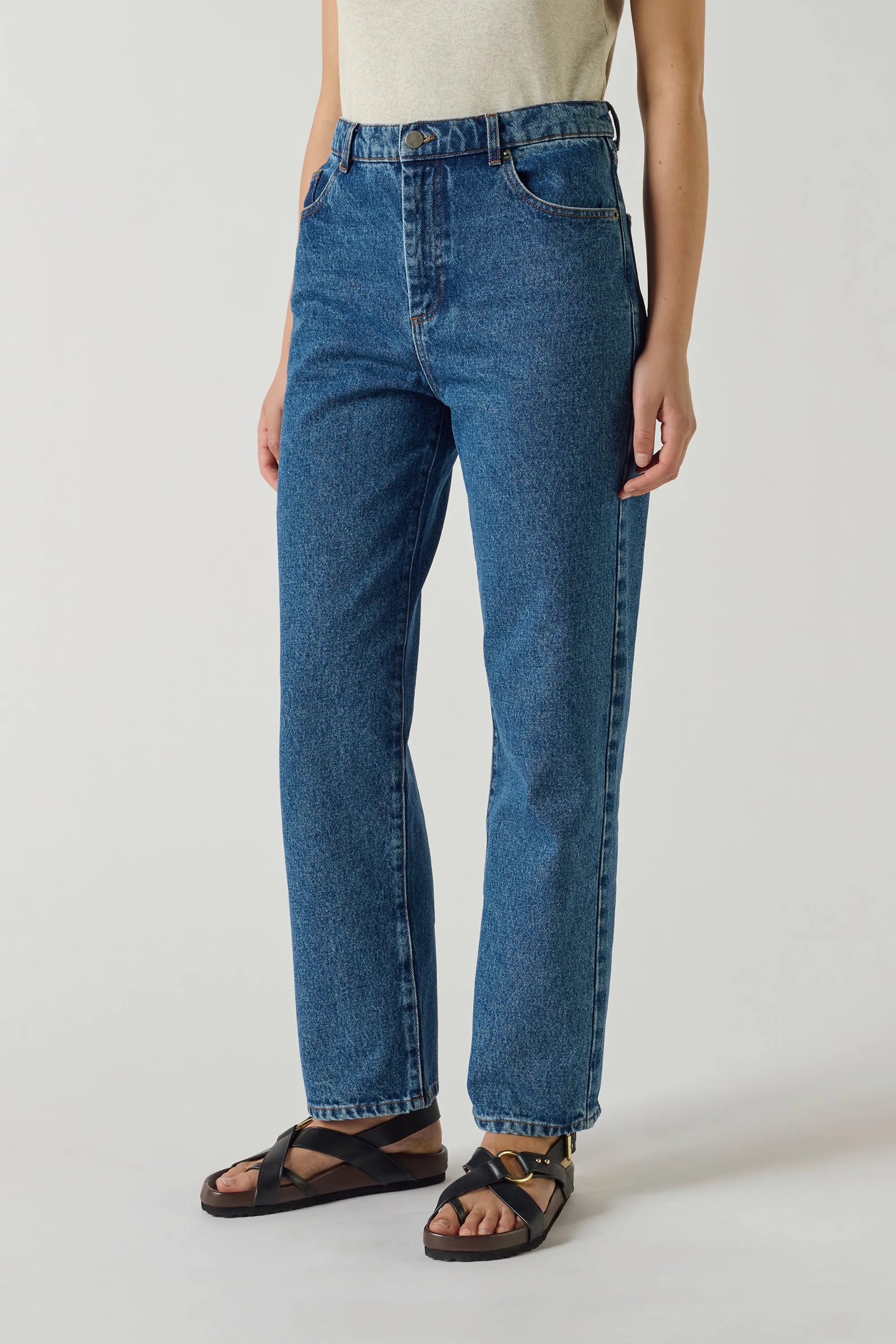 JEAN BARNABE DENIM BLEU DÉLAVÉ